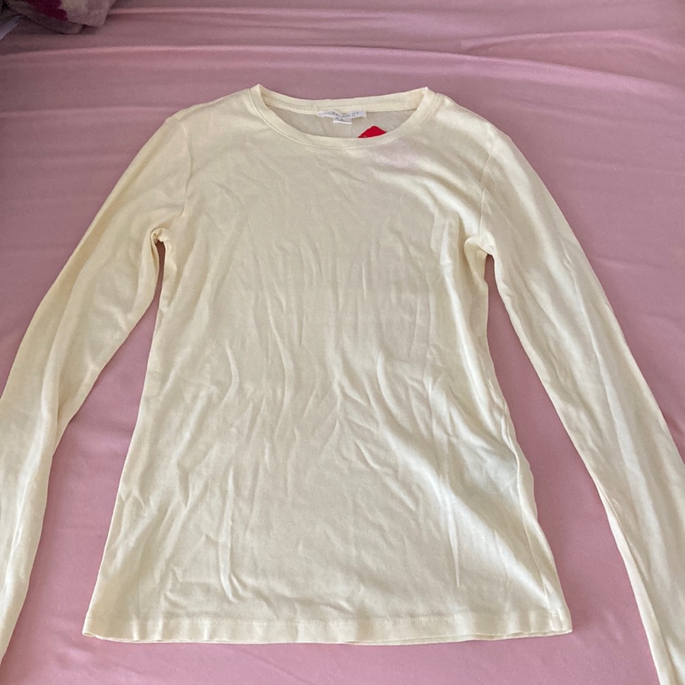 F21 Yellow Long Sleeve Tee